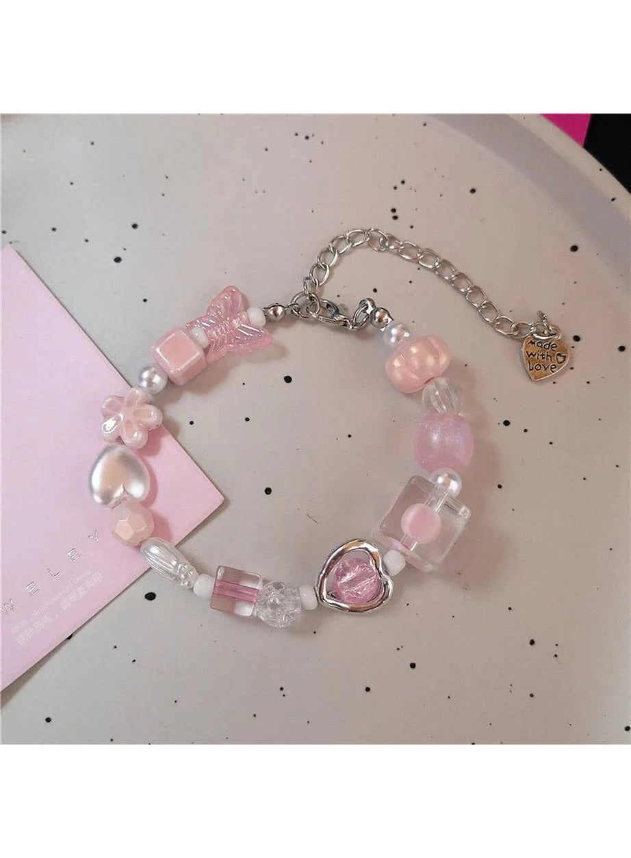 Y2k Pastel Dream Charm Bracelets