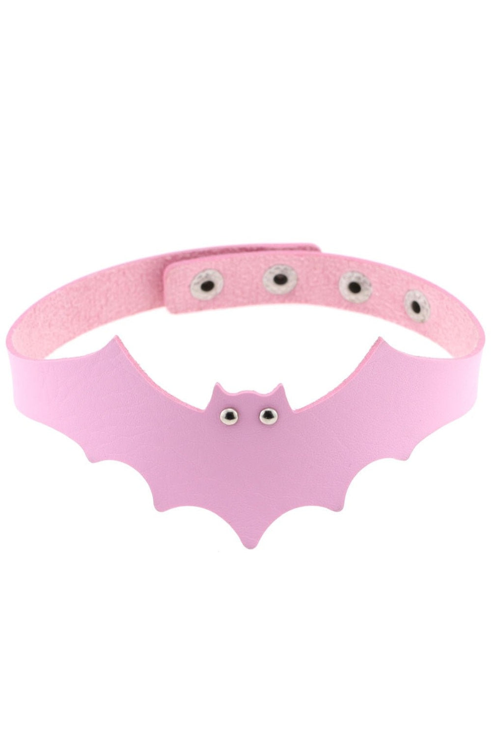 Y2k Pastel Goth PU Leather Choker