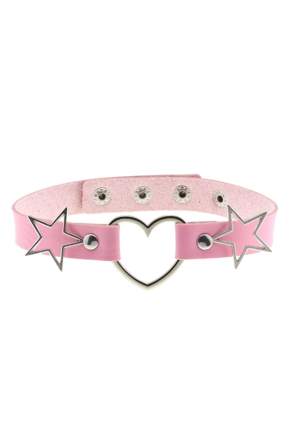 Y2k Pastel Goth PU Leather Choker