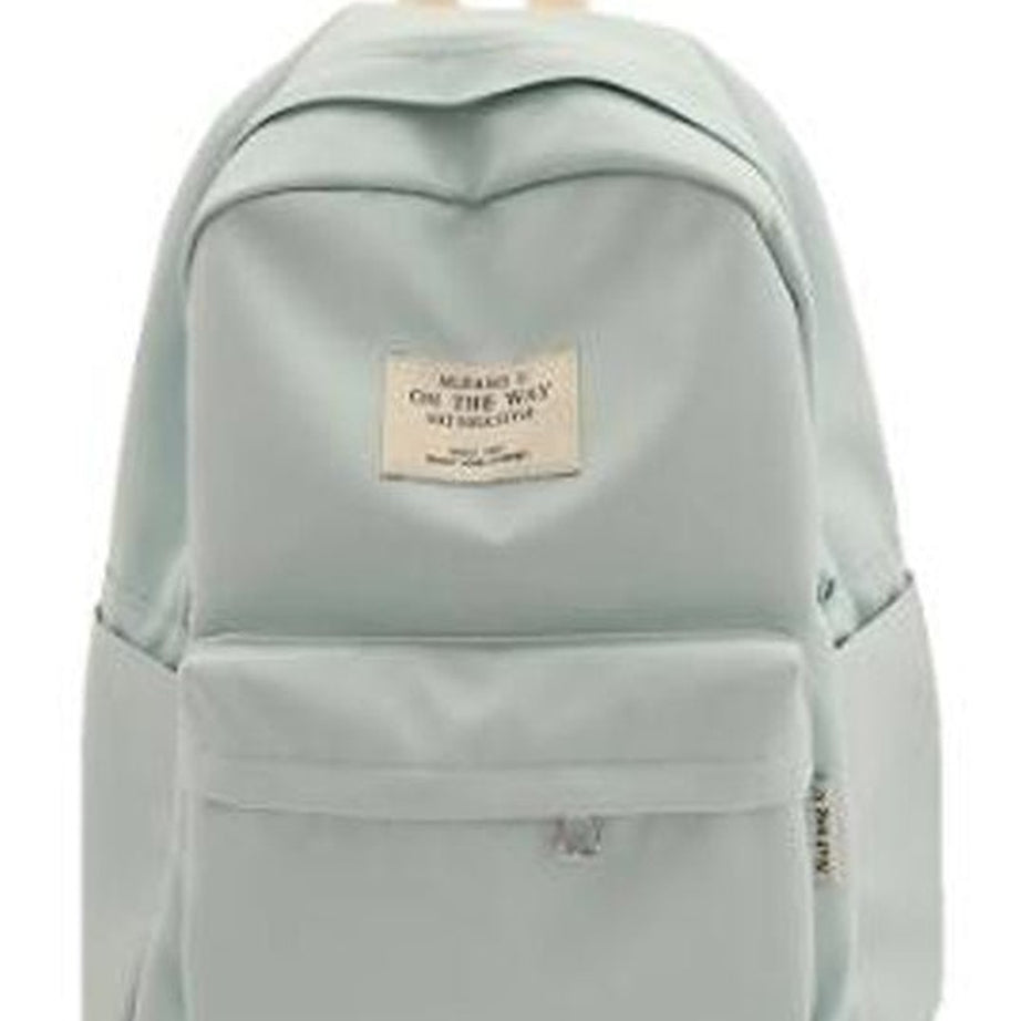 Y2k Pastel Simple Design Oxford Backpack