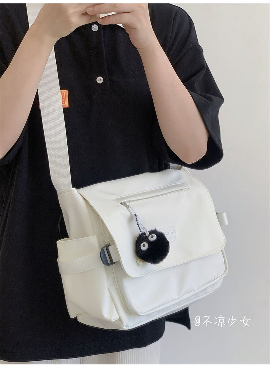 Y2k Patchwork Crossbody Messenger Bag