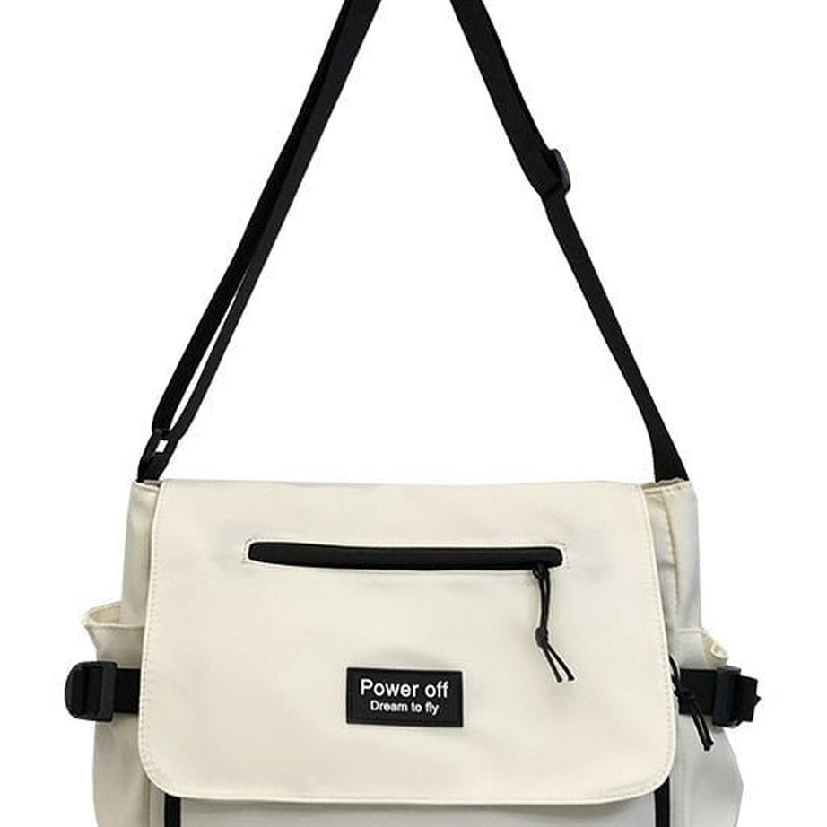 Y2k Patchwork Crossbody Messenger Bag