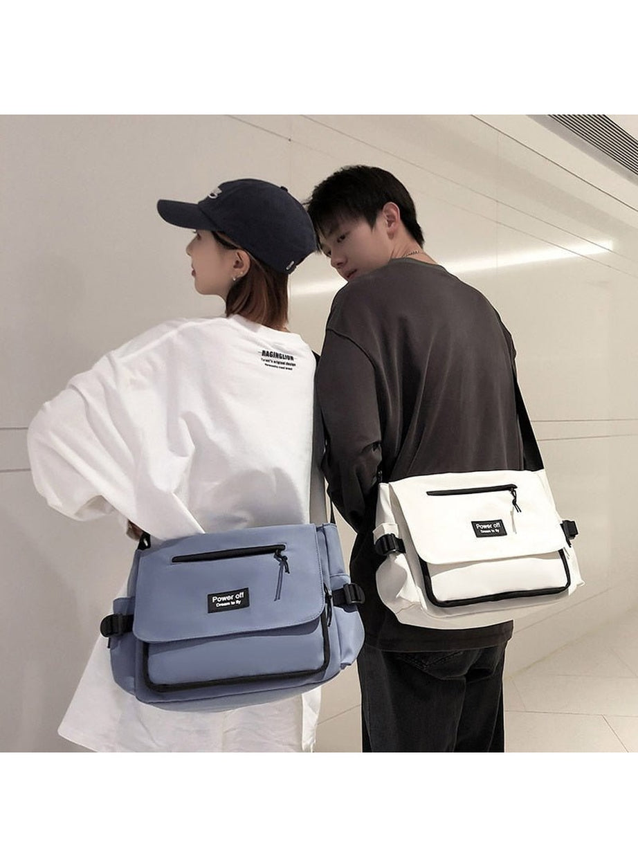 Y2k Patchwork Crossbody Messenger Bag