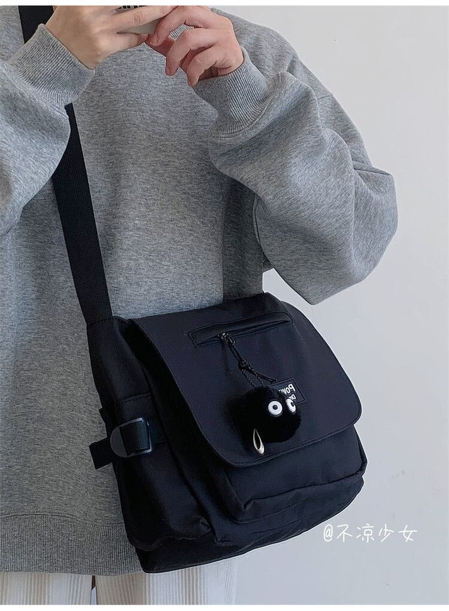 Y2k Patchwork Crossbody Messenger Bag