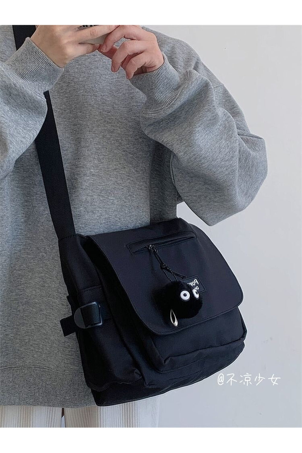 Y2k Patchwork Crossbody Messenger Bag