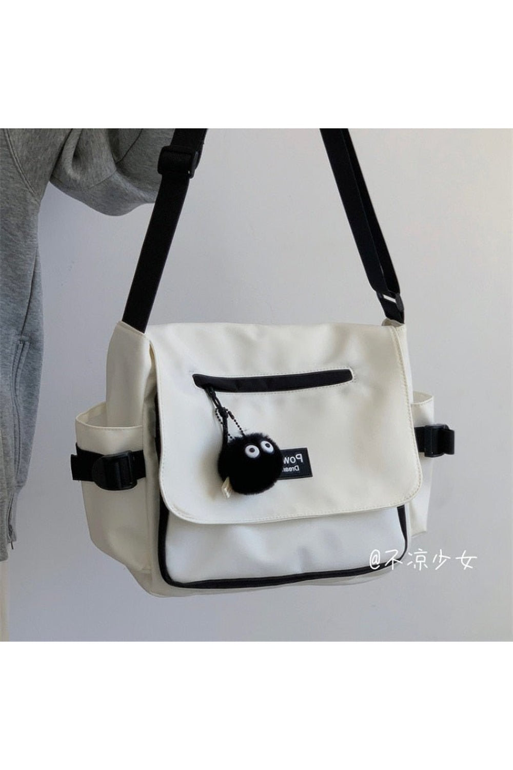 Y2k Patchwork Crossbody Messenger Bag