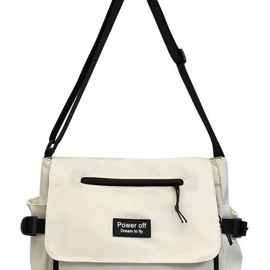 Y2k Patchwork Crossbody Messenger Bag