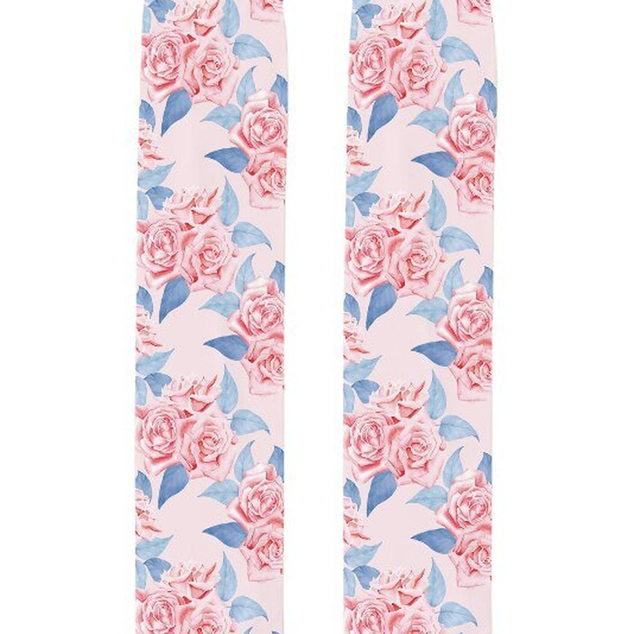 Y2k Peach Print Calf Stockings