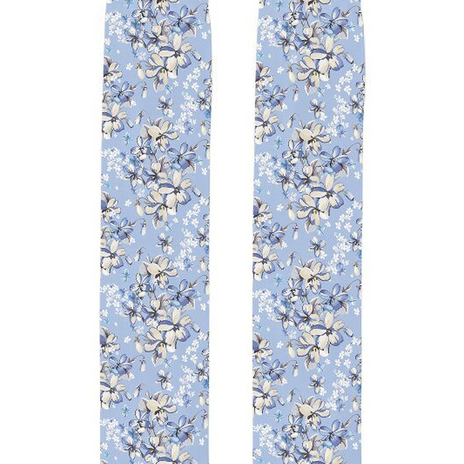 Y2k Peach Print Calf Stockings