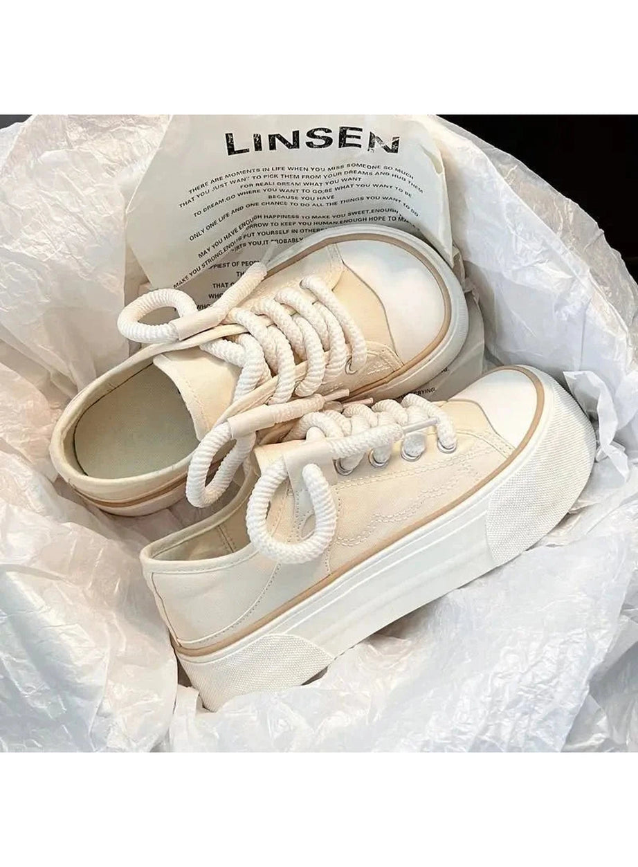 Y2k Pink Lace Up Footwear