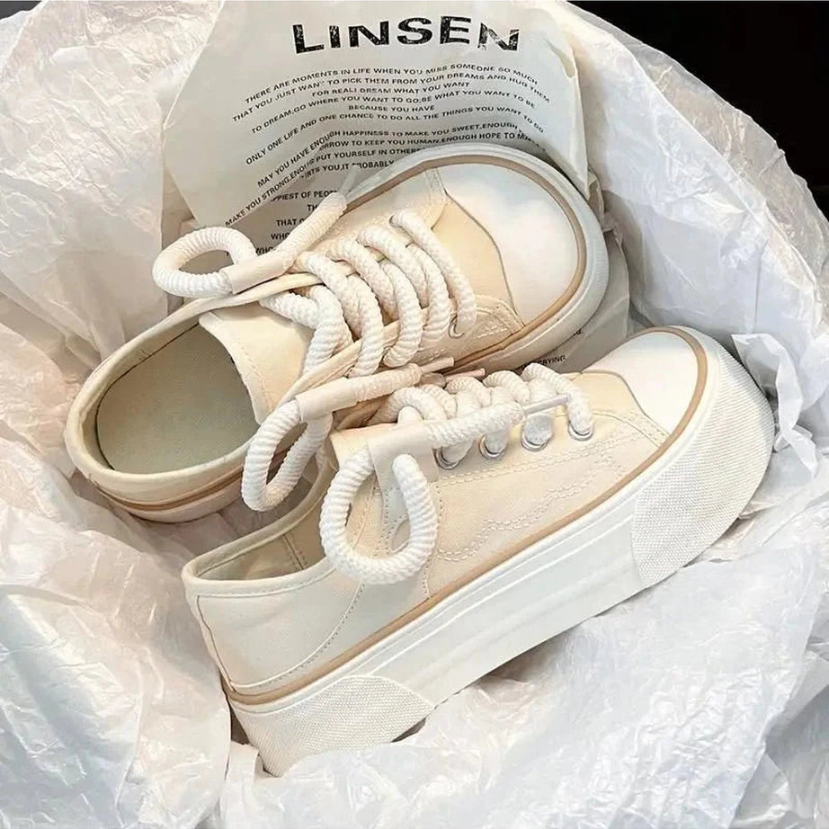 Y2k Pink Lace Up Footwear