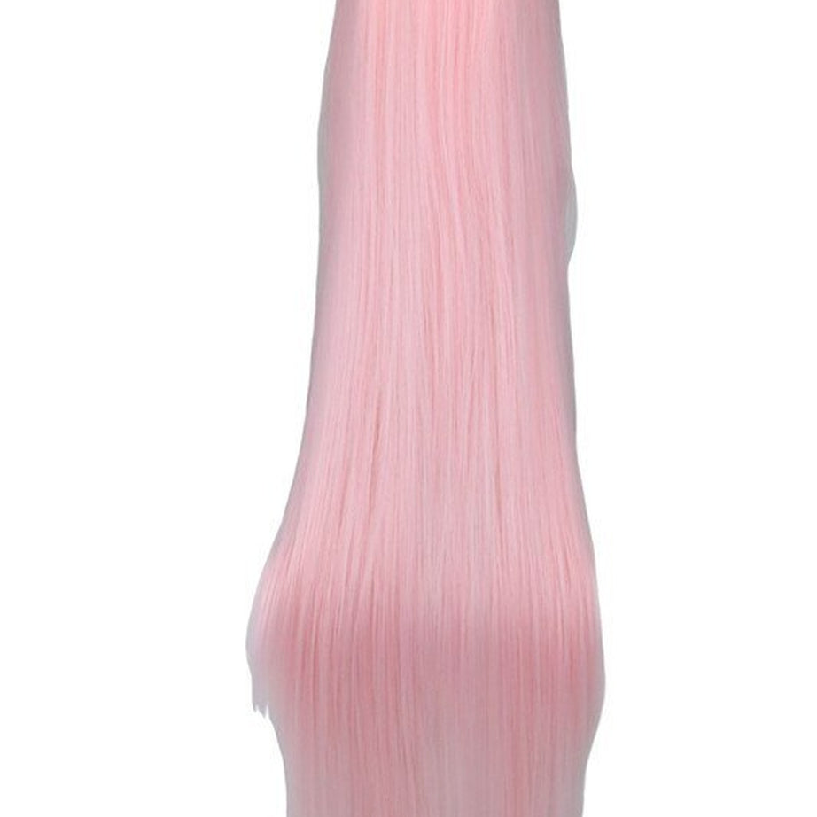 Y2k Pink Long Straight Cosplay Hair Wigs