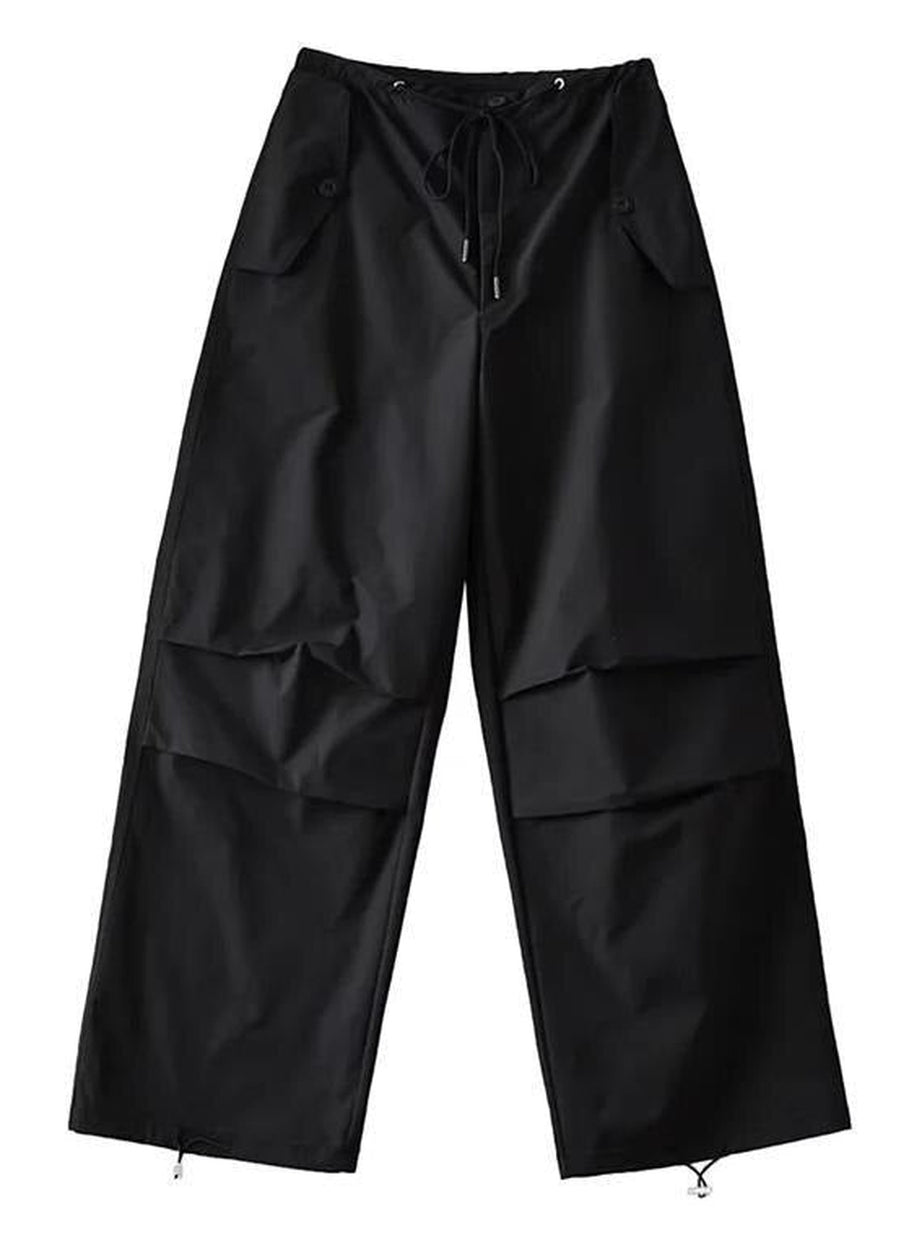 Y2k Pink Parachute Joggers Pants