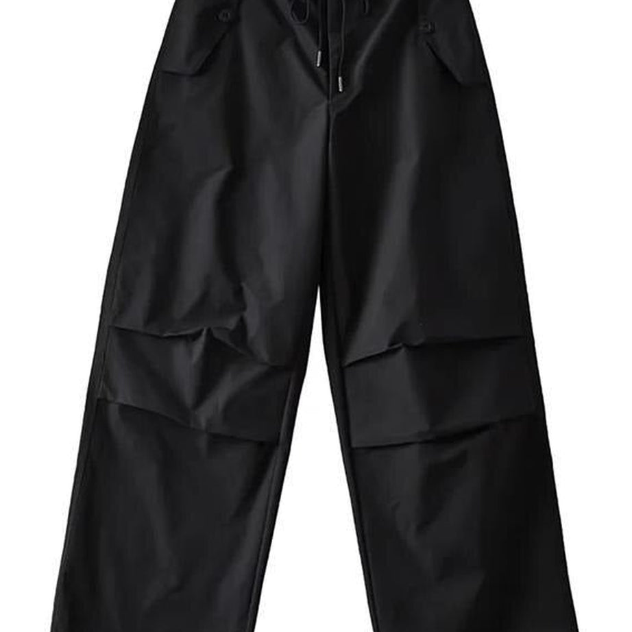 Y2k Pink Parachute Joggers Pants