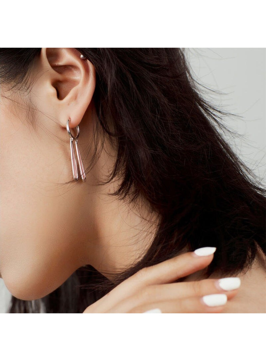 Y2k Pink Rabbit Ears Party Earrings