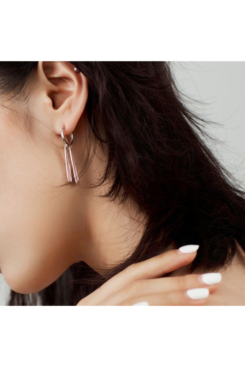 Y2k Pink Rabbit Ears Party Earrings