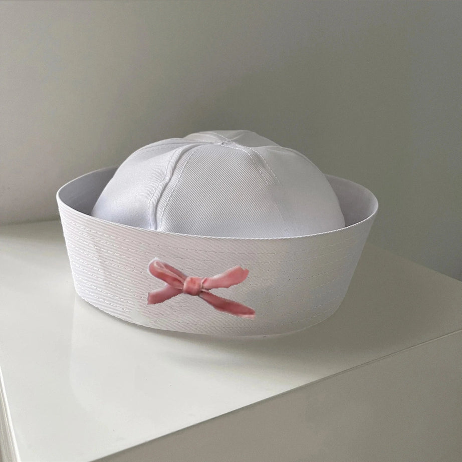 Y2k Pink Sailor JK Beret