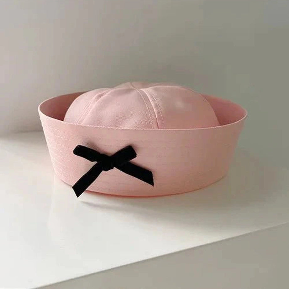 Y2k Pink Sailor JK Beret