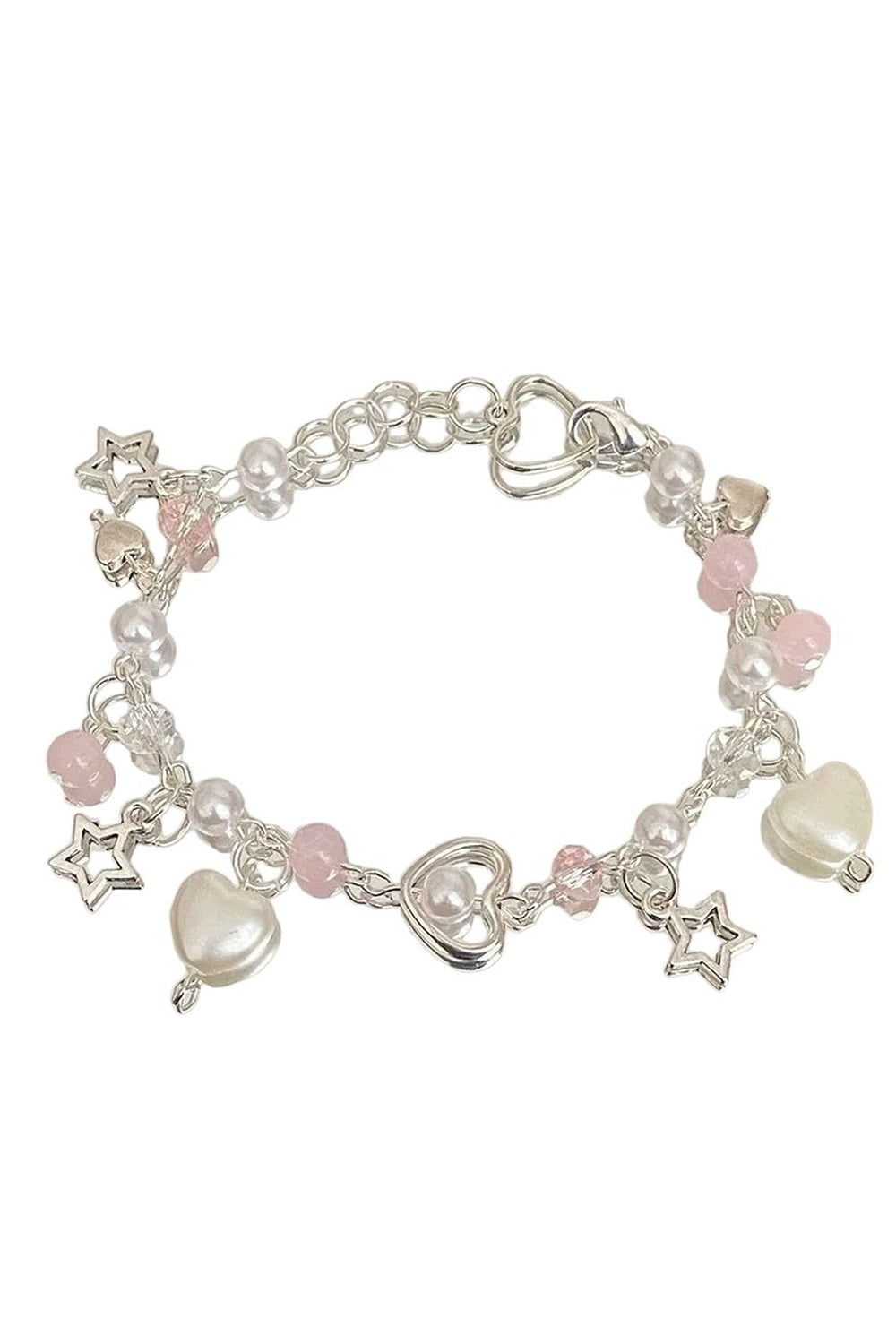 Y2k Pink Star Pastel Fairy Bracelet