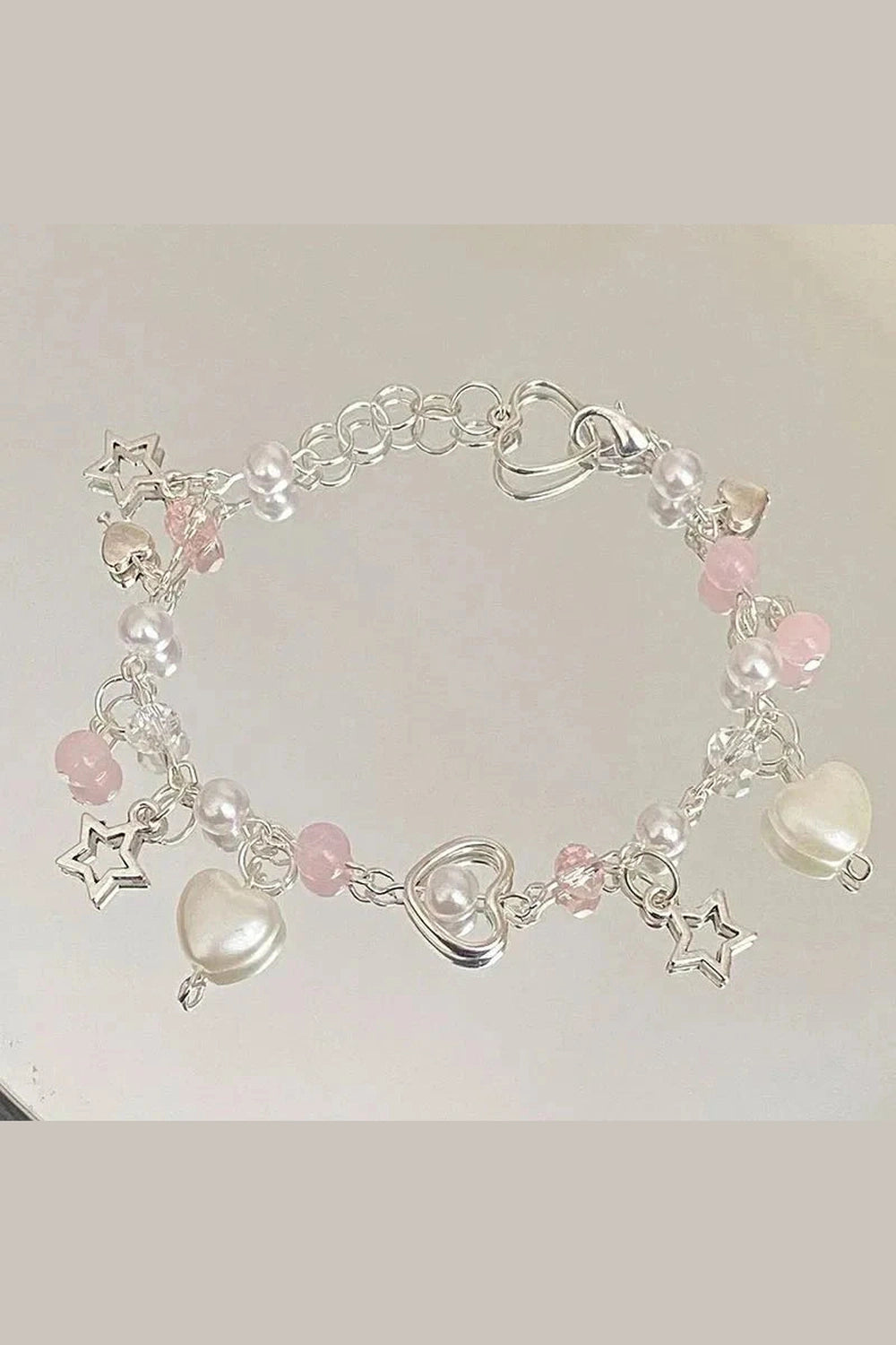 Y2k Pink Star Pastel Fairy Bracelet