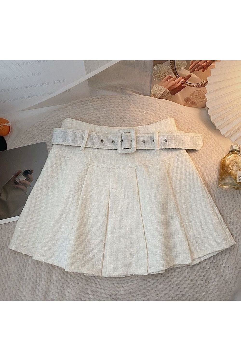 Y2k Plaid High Waist Preppy Skirt