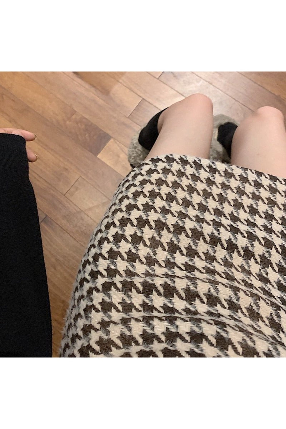 Y2k Plaid High Waist Retro Skirt