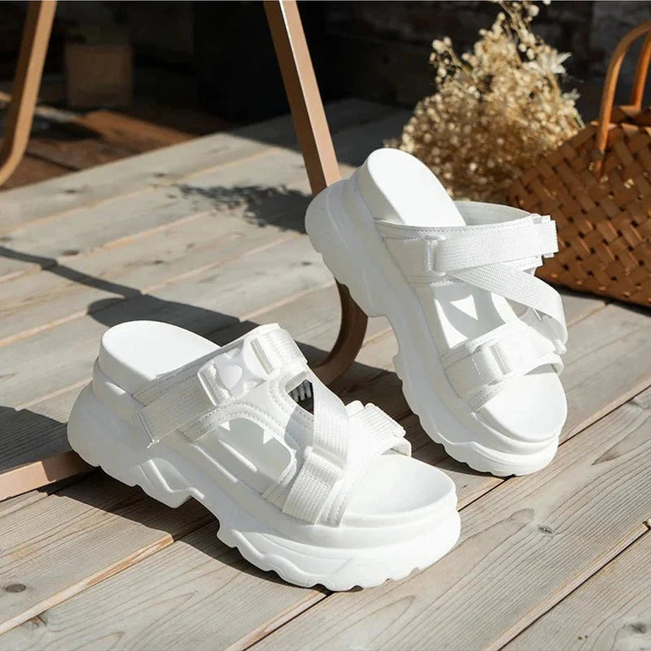 Y2k Platform Flip Sandals