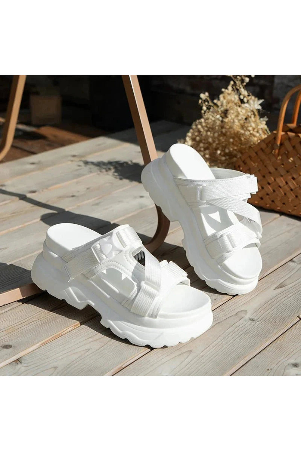 Y2k Platform Flip Sandals