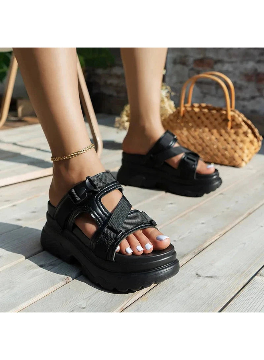 Y2k Platform Flip Sandals