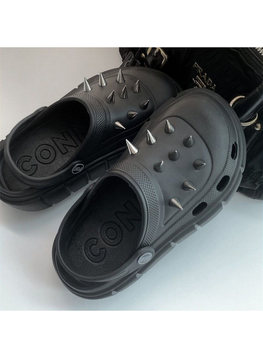 Y2k Platform Punk Slippers