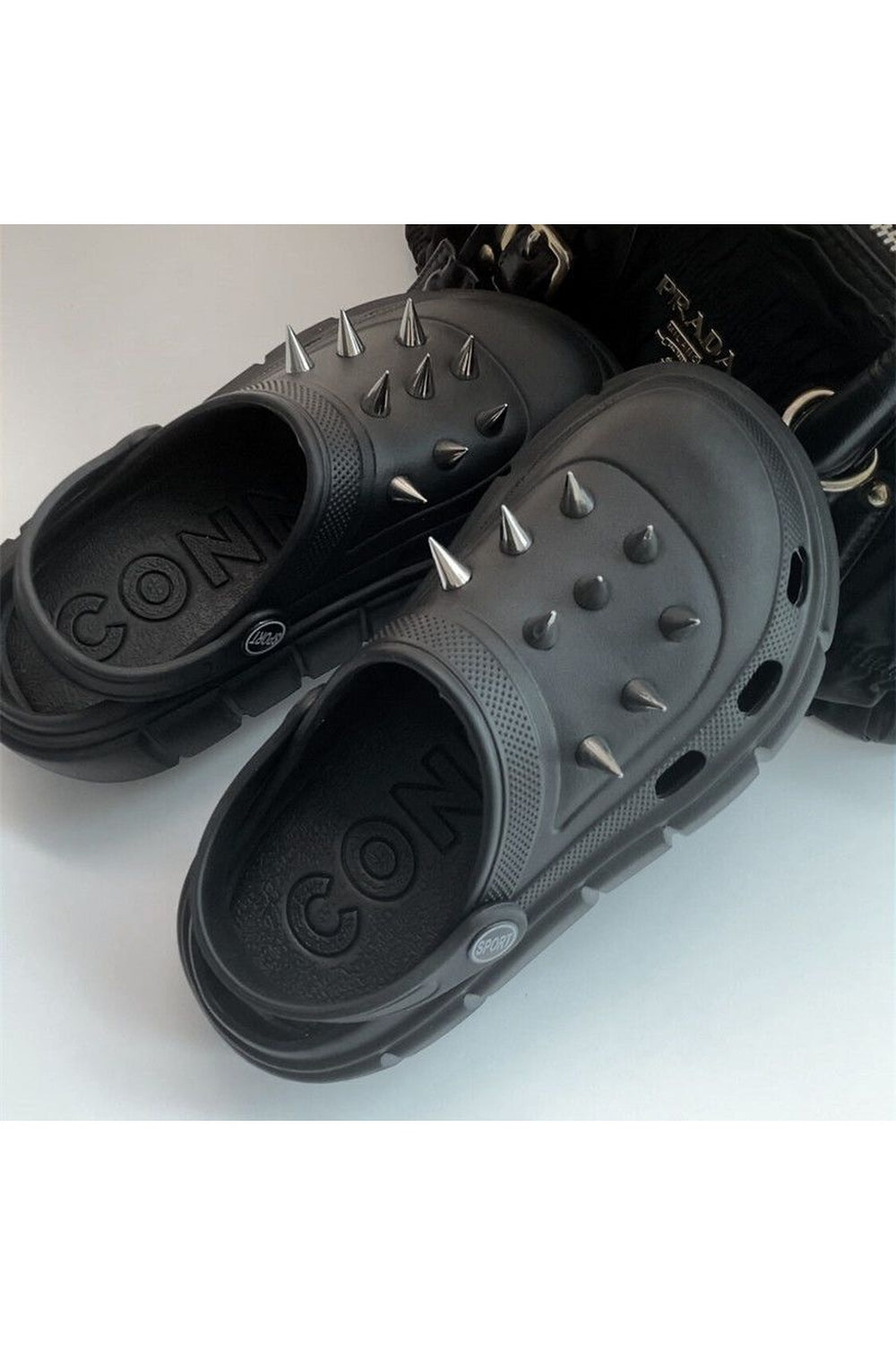 Y2k Platform Punk Slippers