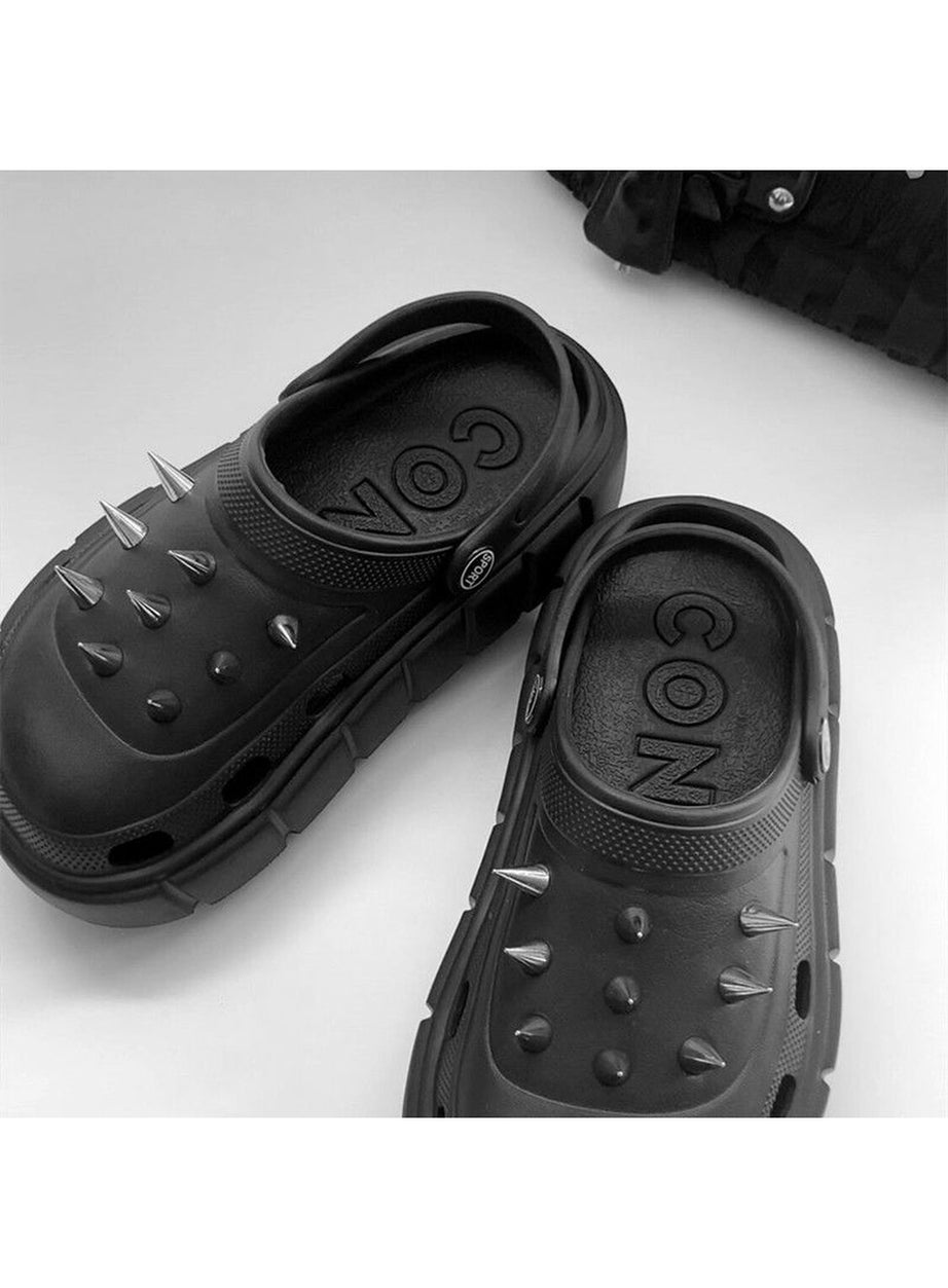 Y2k Platform Punk Slippers