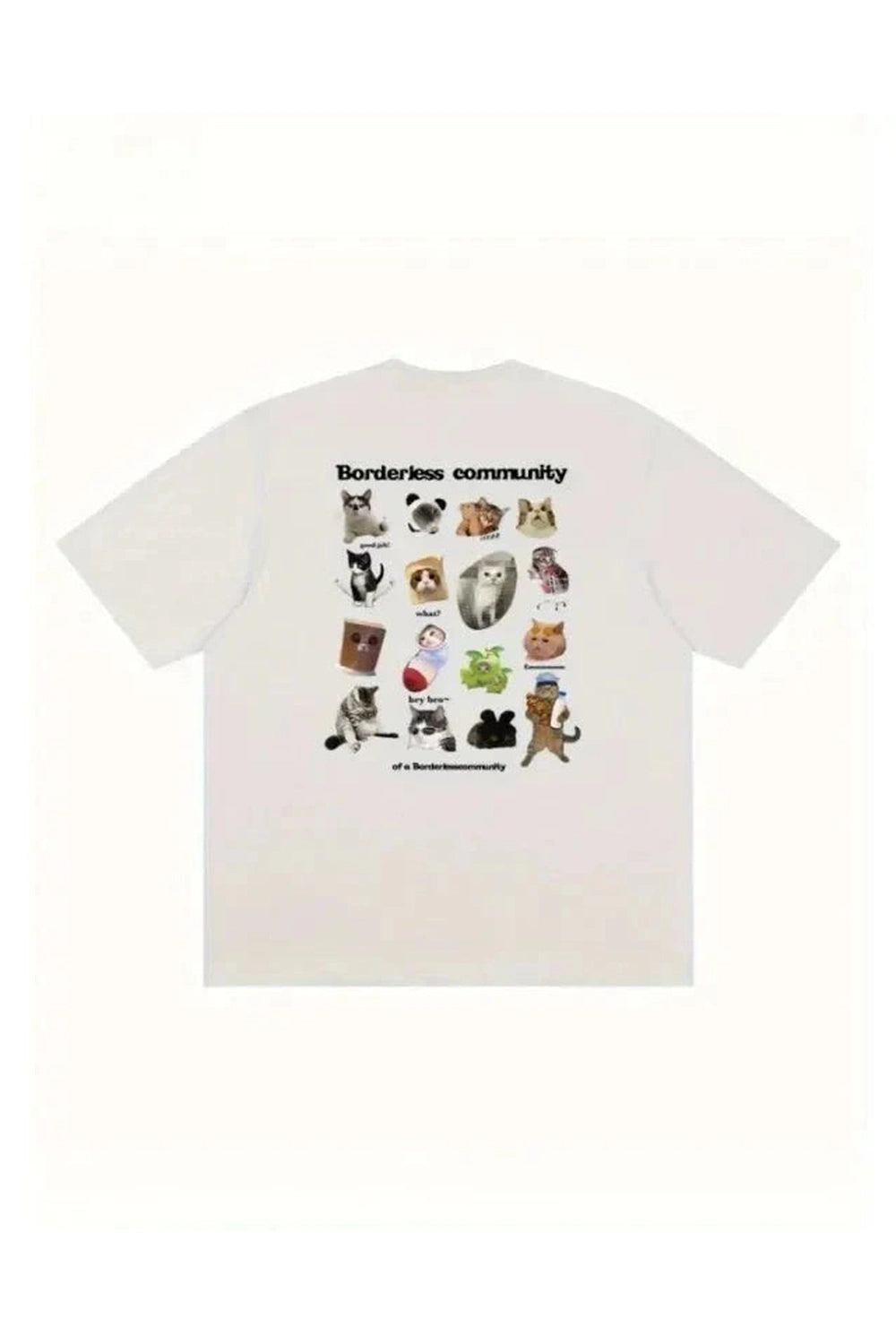 Y2k Playful Pet Print T-Shirt