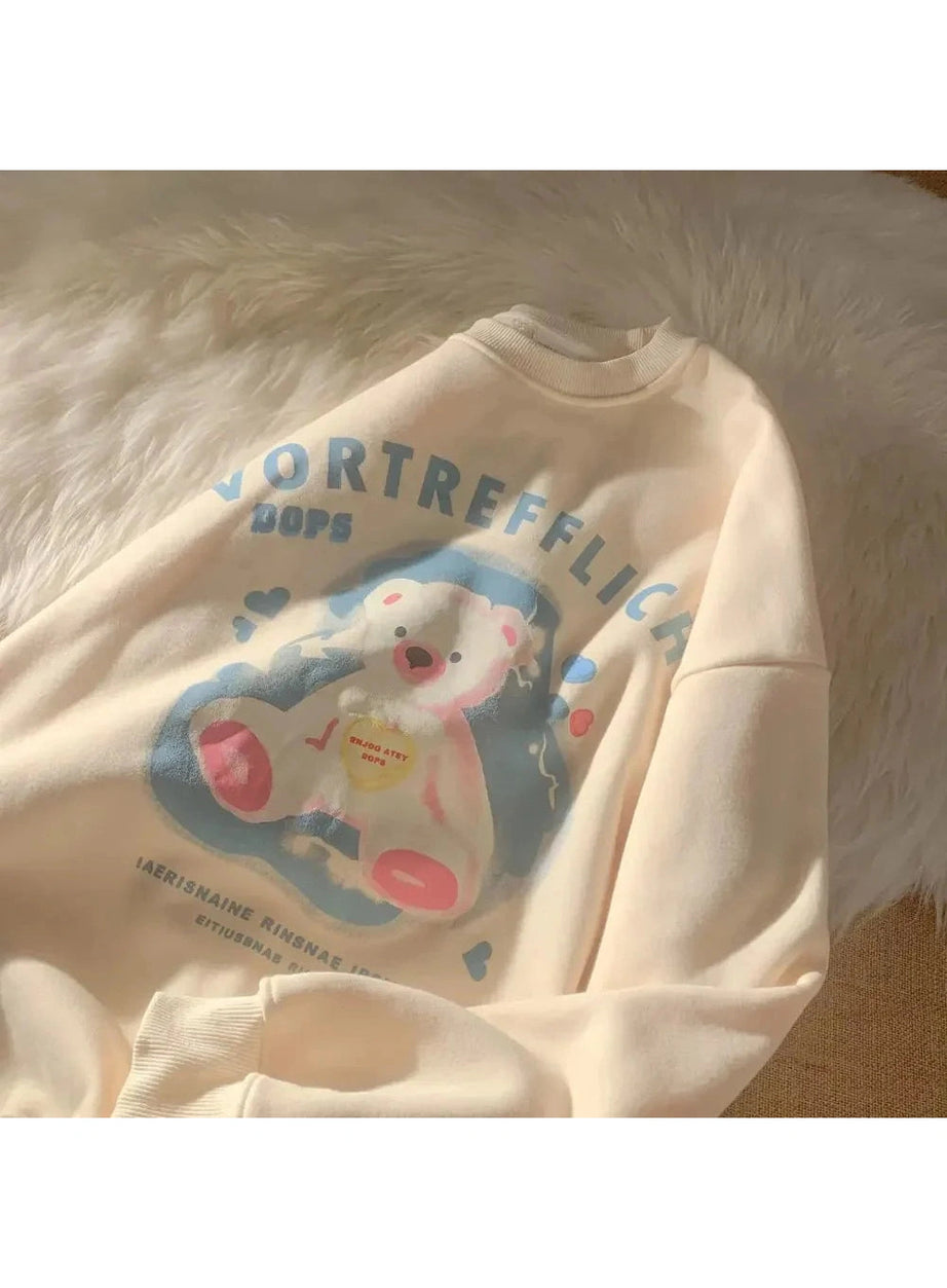 Y2k Plush Velvet Sweater