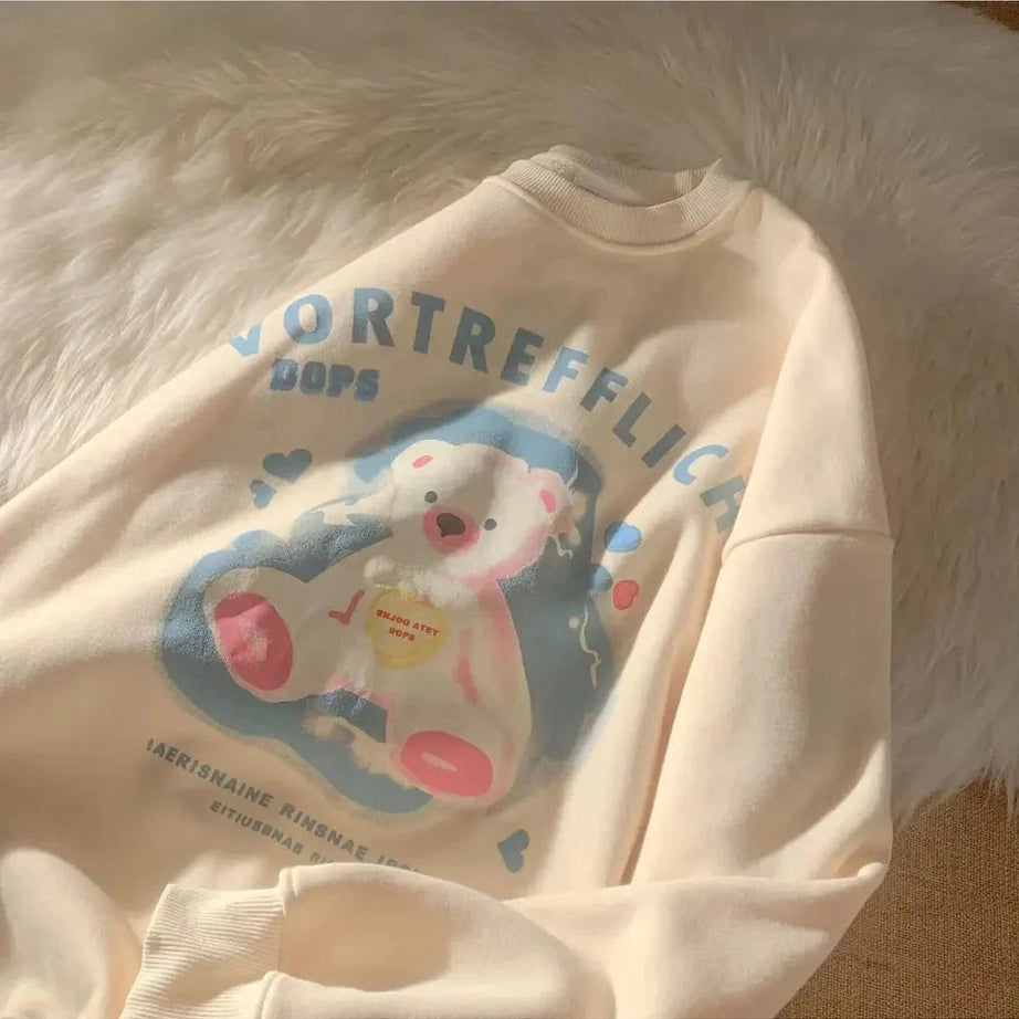 Y2k Plush Velvet Sweater