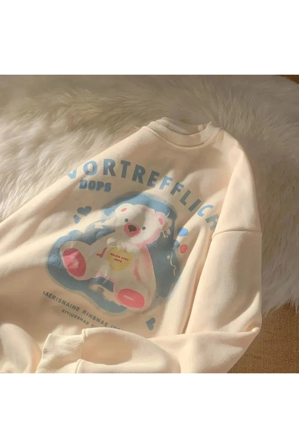 Y2k Plush Velvet Sweater