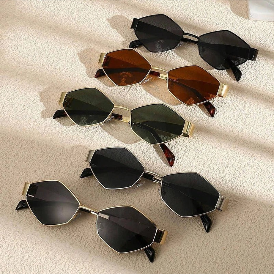 Y2k Polygonal Sunglasses