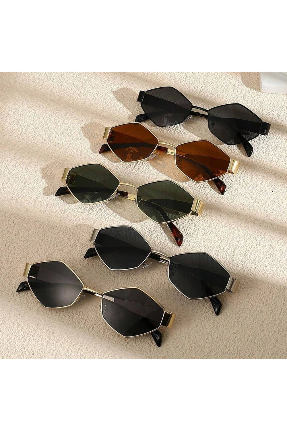 Y2k Polygonal Sunglasses