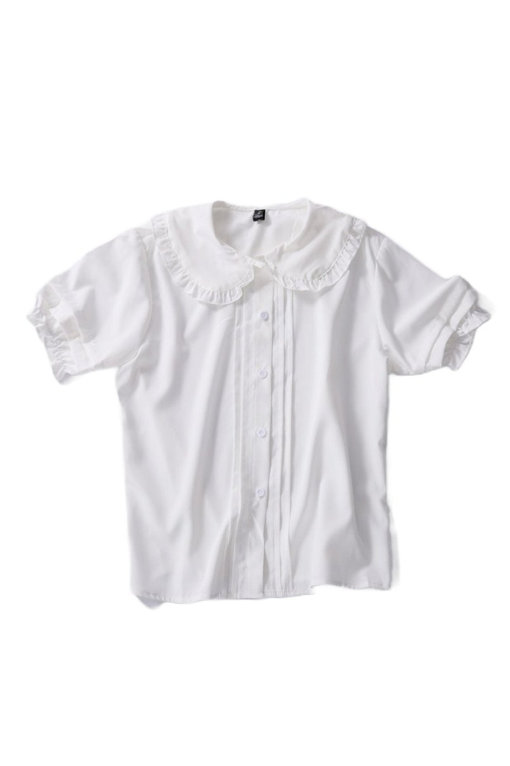 Y2k Preppy Aesthetic White Blouse