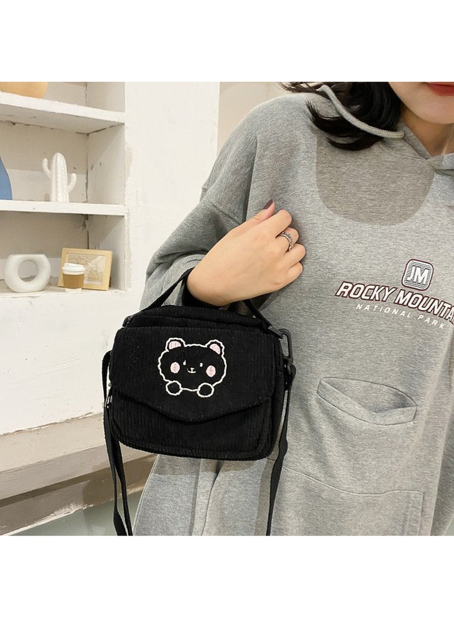 Y2k Preppy Aesthetic Zipper Bag