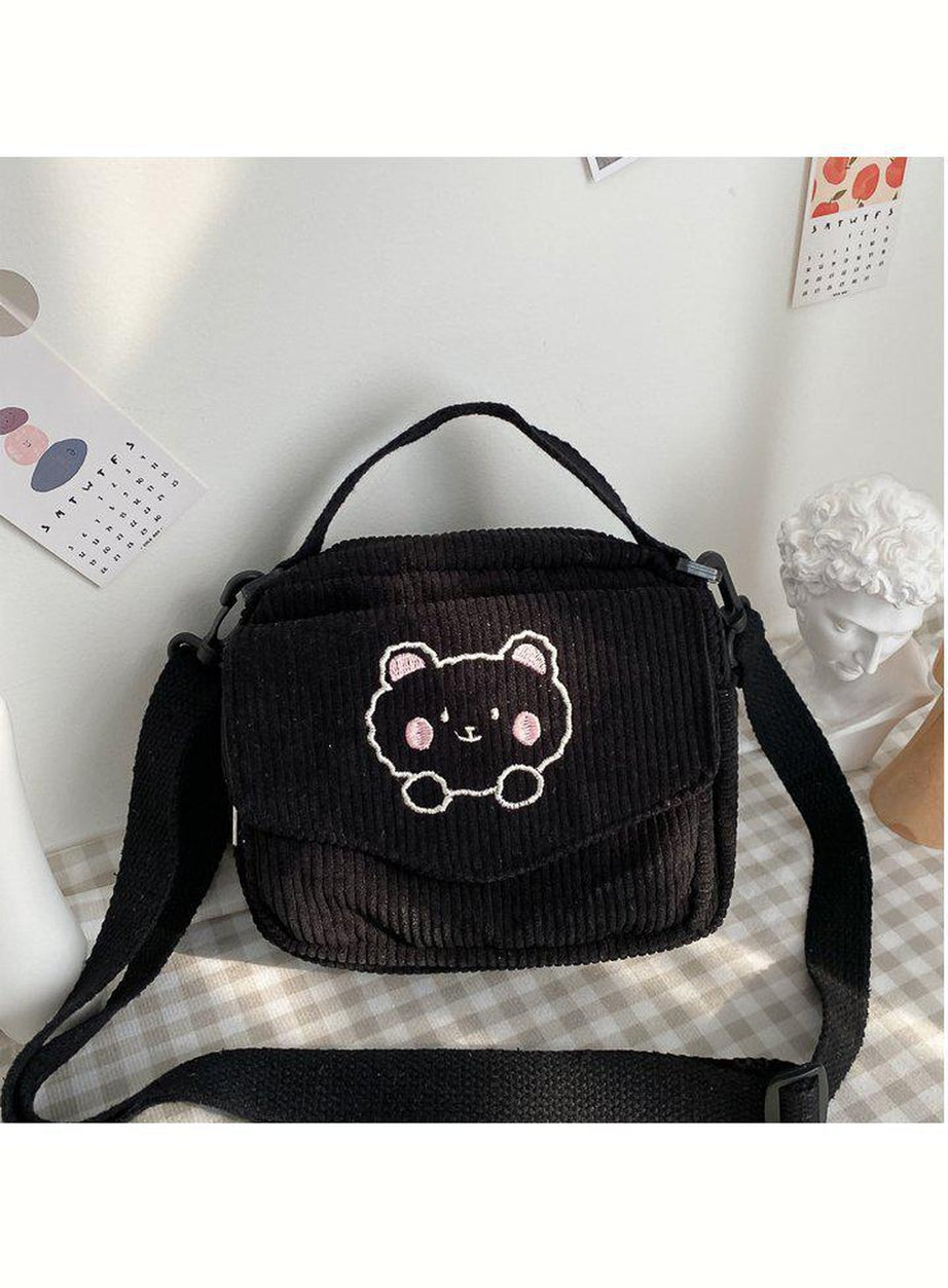 Y2k Preppy Aesthetic Zipper Bag