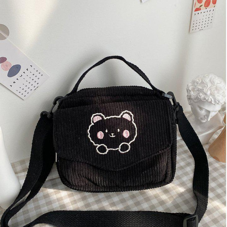 Y2k Preppy Aesthetic Zipper Bag