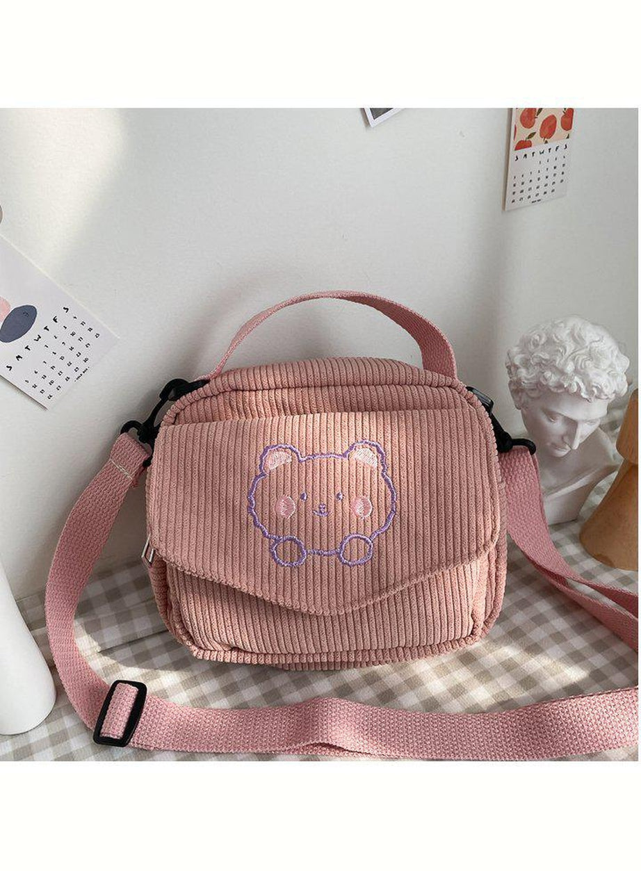 Y2k Preppy Aesthetic Zipper Bag