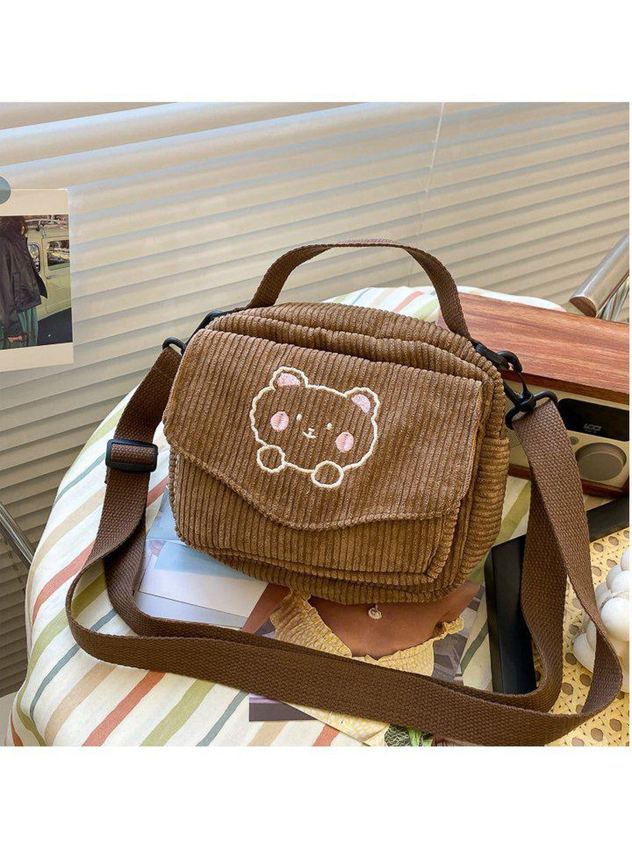 Y2k Preppy Aesthetic Zipper Bag