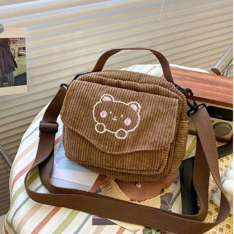 Y2k Preppy Aesthetic Zipper Bag