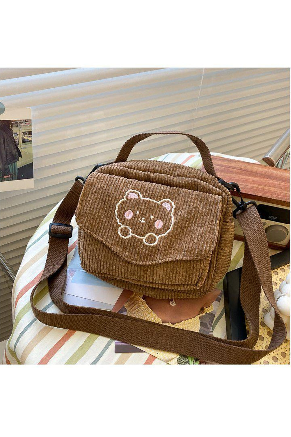 Y2k Preppy Aesthetic Zipper Bag