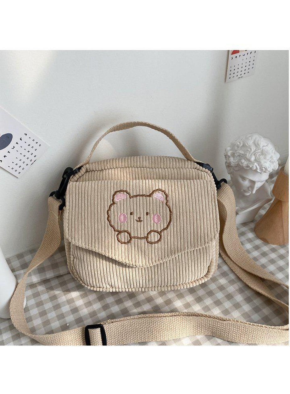 Y2k Preppy Aesthetic Zipper Bag