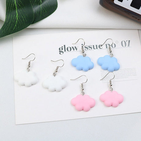 Preppy clouds Dangle earrings - Earrings