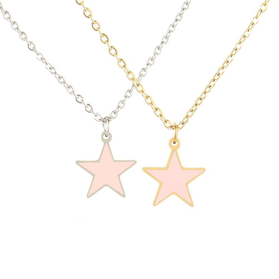 Y2k Preppy Color Smiley Necklace