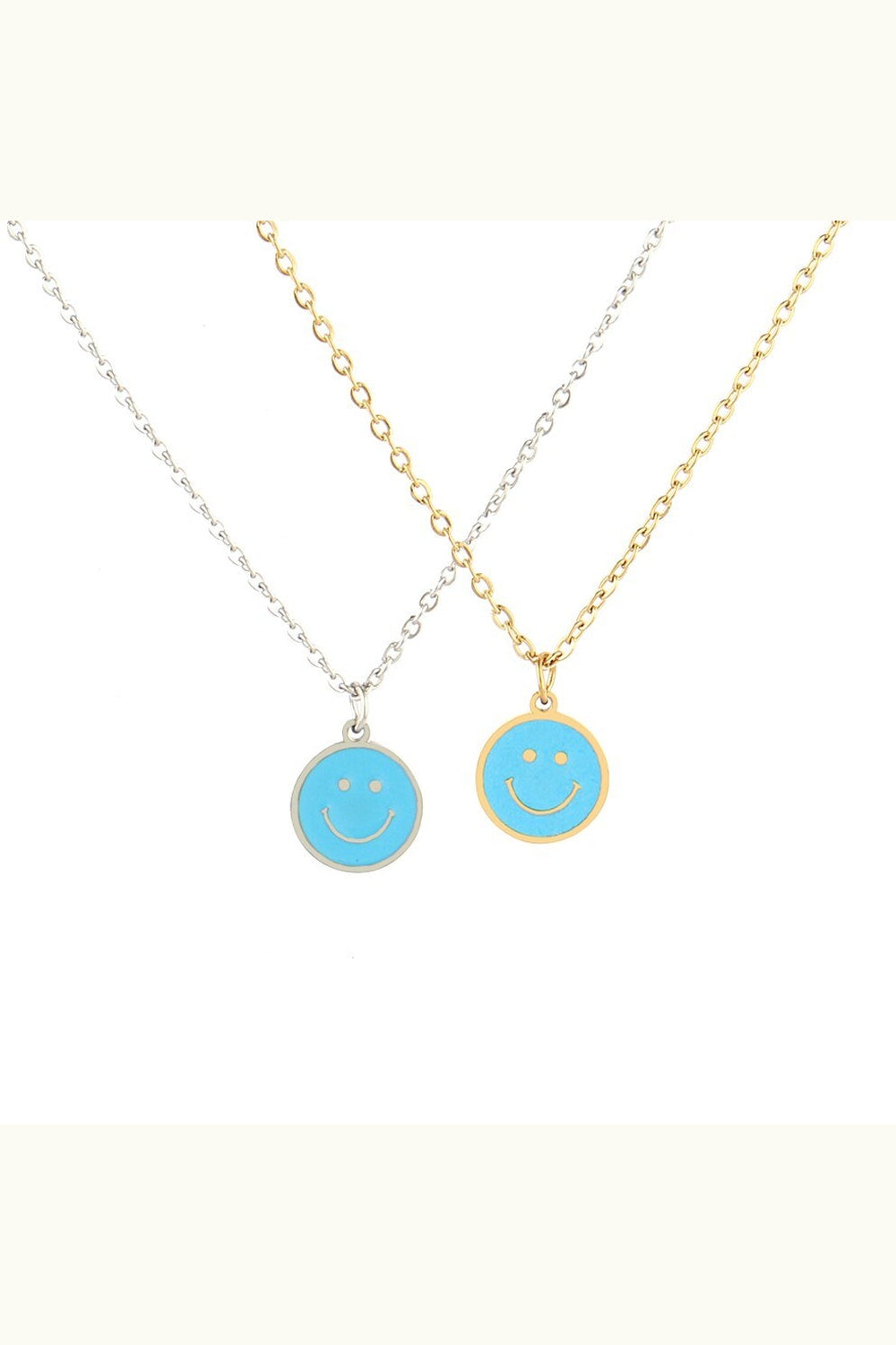 Y2k Preppy Color Smiley Necklace